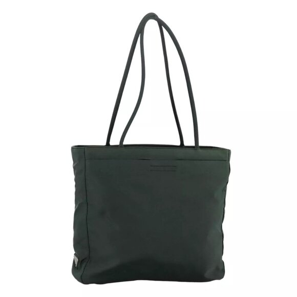 PRADA Tote Bag Nylon Green Auth ti2554 - Picture 1 of 16